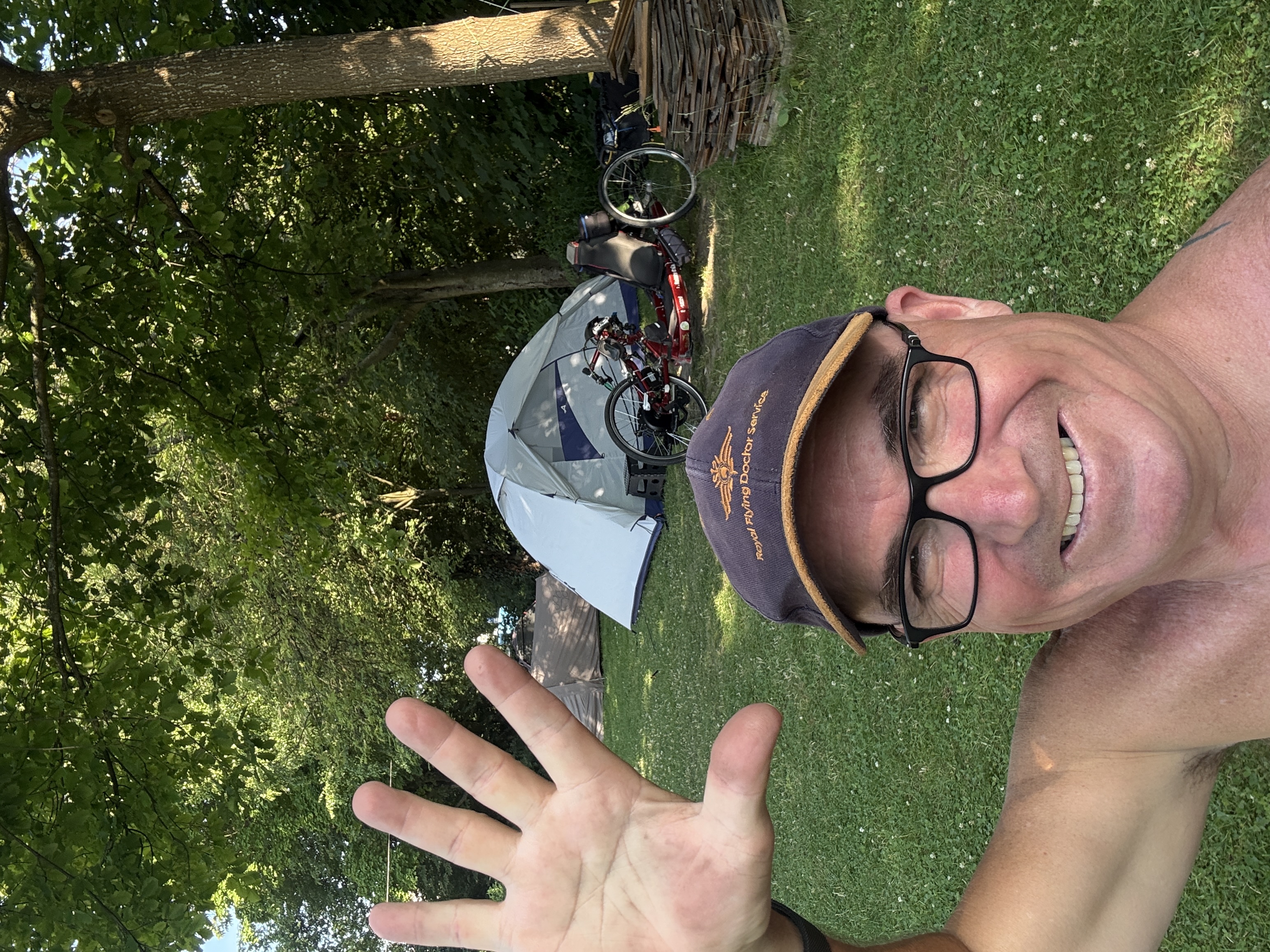Andreas camping in Europe