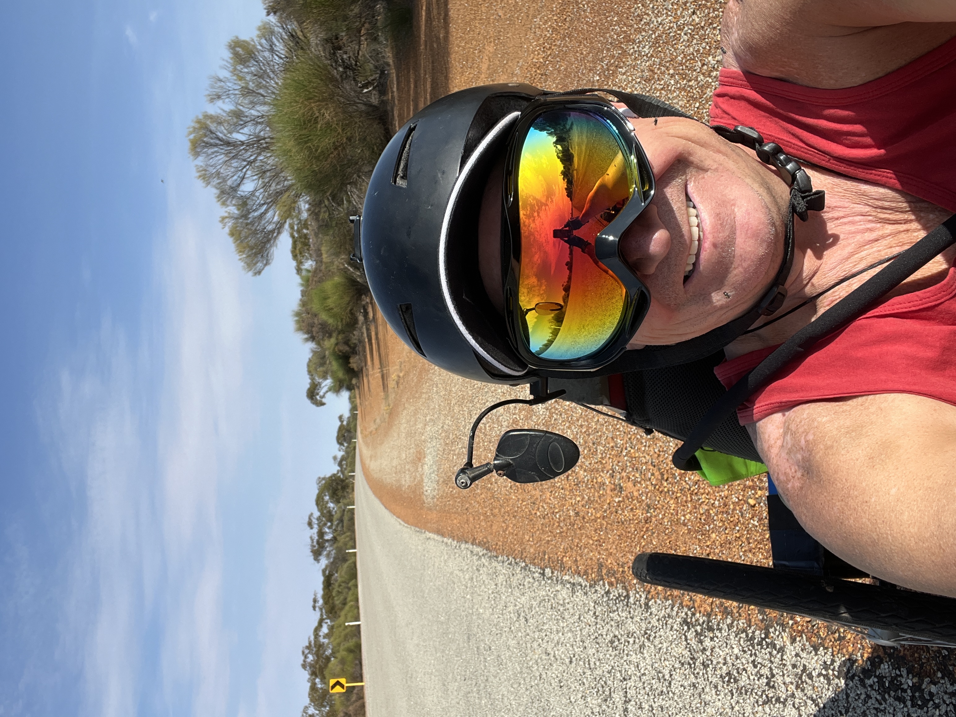 Gravel outback road
